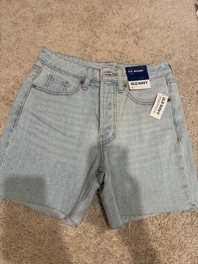 Old Navy Pale Blue Straight-Leg Women’s Jeans